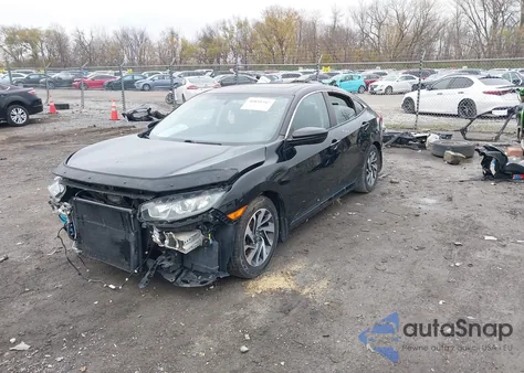 2016 Honda Civic Ex из США, поврежденный, VIN 19XFC2F74GE011697